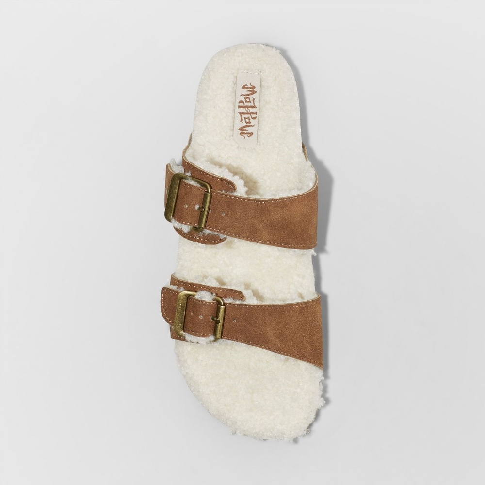 Womens Cognac Brown Kali Mad Love Sandals - Picture 3 of 3